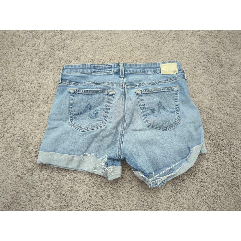 AG Adriano Goldschmied Jeans Shorts Womens 27R The Hailey Ex Boyfriend Roll Up - Picture 6 of 8